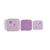 Citron Stainless Steel Stackable Lunchbox Unicorn 3 Stk