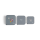 Citron Stainless Steel Stackable Lunchbox Spaceship 3pcs