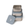 Citron Stainless Steel Stackable Lunchbox Spaceship 3pcs