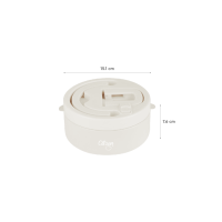 Citron Stainless Steel Food Jar 400ml Blush Pink