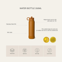 Citron Insulated Water Bottle Cherry 350ml