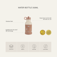 Citron Insulated Water Bottle Pink 350ml