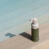 Citron Insulated Water Bottle Green 500ml