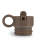 Citron Water Bottle Deckel Brown