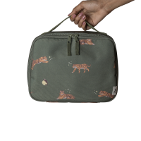 Citron Insulated Square Lunch Bag Tiger
