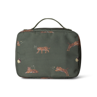 Citron Insulated Square Lunch Bag Tiger