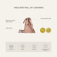 Citron Kids Rollup Thermal Lunchbag Spaceship