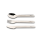 Citron Cutlery Set Spaceship with Silicon Case Dusty Blue