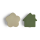 Citron Silikon Lunchbox Organizers 4er Set Caramel Green