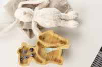 Citron Bamboo Plate Camel mit Saugnapf