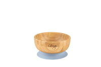 Citron Bamboo Bowl + Cuillère Blue avec Ventouse