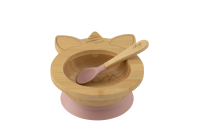 Citron Bamboo Bowl Set Unicorn Pink