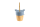 Citron Bamboo Cup 180 ml Blue