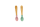 Citron Bamboo Löffel Set Green & Pink