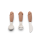 Citron Silicone Cutlery Set Unicorn Blush Pink 3 pcs