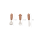 Citron Silicone Cutlery Set Unicorn Blush Pink 3 pcs