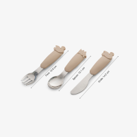 Citron Silicone Cutlery et  Pouch Set Vehicles