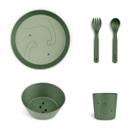 Citron  PLA Tableware Set Dino