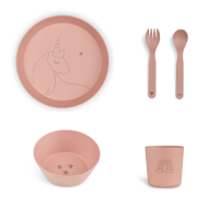 Citron PLA Tableware Set Unicorn
