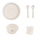 Citron Set de vaisselle PLA Lemon