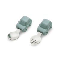 Citron Sporks Set Mini Vehicles