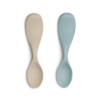 Citron Silicone Self Feeding Spoon 2 x