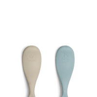 Citron Silicone Self Feeding Spoon 2 x