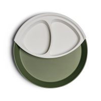 Citron Silicone Plate Divider Grey