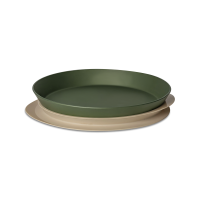 Citron Silicone Plate Suction Beige