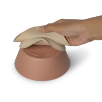 Citron Silicone Bowl Suction Beige