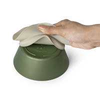 Citron Silicone Bowl Suction Grey