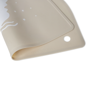 Citron Set de table en silicone ronde Ballerina