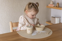 Citron Silikon-Tischset Rund Ballerina