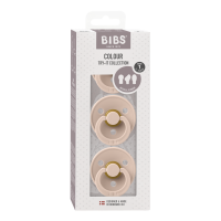 BIBS Nuggi Try-it Colour Nuggis Blush_0-6M_3er Pack