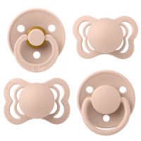 BIBS Nuggi Try-it Collection Blush_ 0-6M_4er Pack