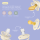 BIBS Nuggi Try-it Collection Baby Blue_ 0-6M_4er Pack