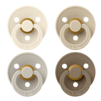 BIBS Try-it Colour Nuggis Ivory_Sand_Vanilla_Dark Oak_...