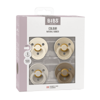 BIBS Try-it Colour Nuggis Ivory_Sand_Vanilla_Dark Oak_...