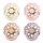 BIBS Try-it  Boheme Sucettes Ivory_Blush_Blossom_Dusky Lilac_0-6m_4 pièces