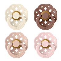 BIBS Try-it Boheme Nuggis_Ivory_Blush_Woodchuck_Blossom_...