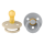 BIBS Nuggi Colour 2 PACK Latex_Round_0-6m_Vanilla_Cloud