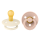 BIBS Sucette Colour 2 PACK Latex_Round_18m+_Ivory_Blush