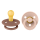 BIBS Nuggi Colour 2 PACK Latex_Round_18m+_Woodchuck_Blush