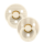 BIBS Sucette Studio Colour 2 PACK Latex_Round_6-12m_Pin Ivory Vanilla Mix