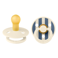 BIBS Studio Pacifier Colour 2 PACK Latex_Round_6-12m_Pin...