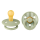 BIBS Studio Pacifier Colour 2 PACK Latex_Round_6-12m_Pin Sage Mix
