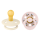BIBS Studio Colour Bumblebee 2 PACK Latex_Round_0-6m_Ivory Mix