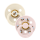 BIBS Studio Colour Bumblebee 2 PACK Latex_Round_6-12m_Ivory Mix