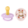 BIBS Studio Colour Ladybug 2 PACK Latex_Round_6-12m_Violet Sky Mix