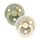 BIBS Colour x Liberty 2 PACK Latex_Eloise_Round_0-6m_Sage Mix